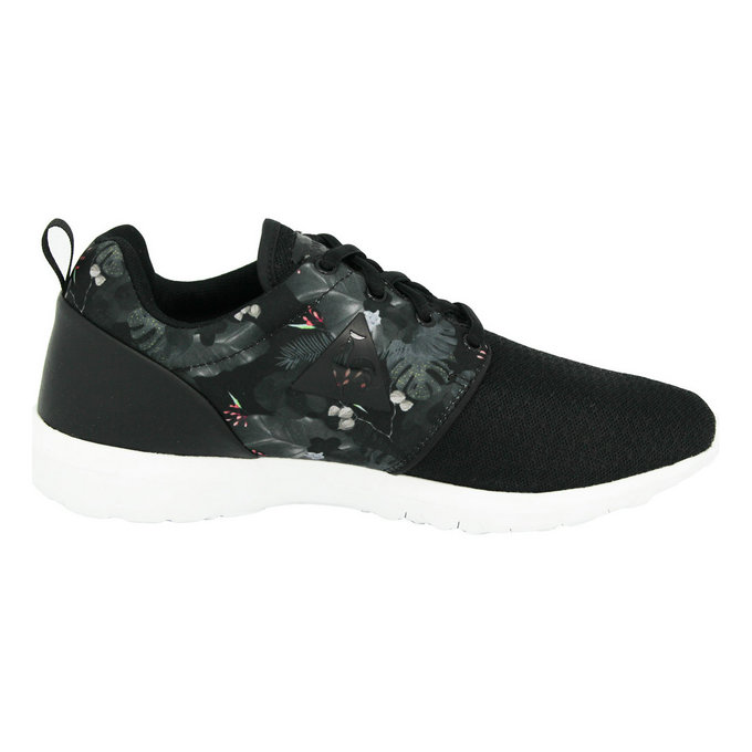 Le Coq Sportif Dynacomf W Hiver Floral Chaussures Mode Sneakers Femme Bleu Noir Basses